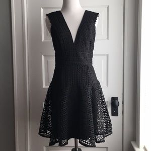 Bardot fit and flare cocktail dress